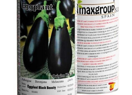 AGRIMAX CAN EGGPLANT BLACK BEAUTY