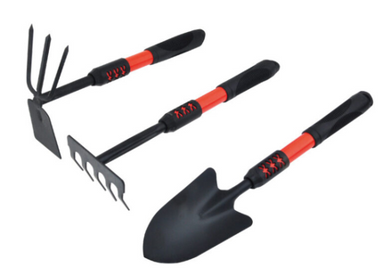 METTALIC  GARDENING TOOLS SET