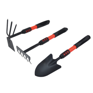 METTALIC  GARDENING TOOLS SET